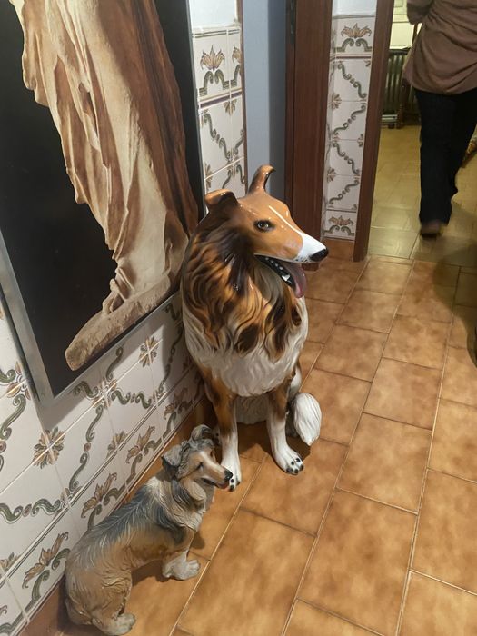 Estátua cerâmica Lassi