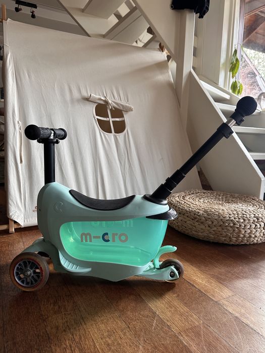 Hulajnoga jezdzik Micro Mini2Go Deluxe Plus + kask