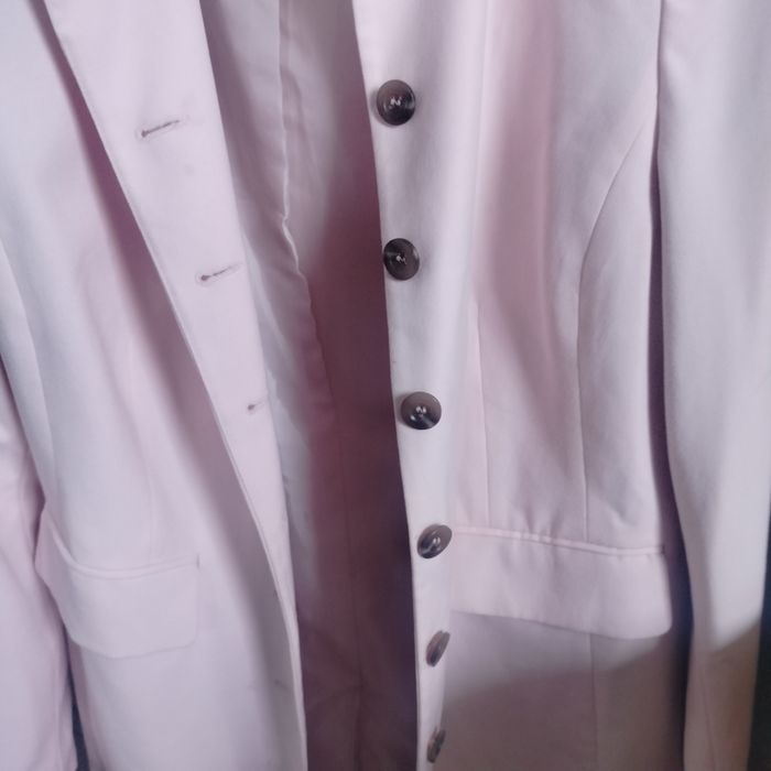 Płaszcz wiosenny jasnoróżowy damski Ashley Brooke XXL