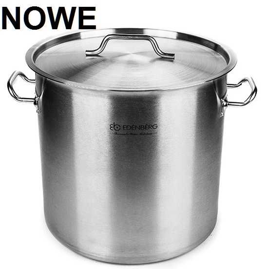 Duży Garnek 50L litrów z pokrywką Wysoki i wąski, z NIERDZEWKI i inne