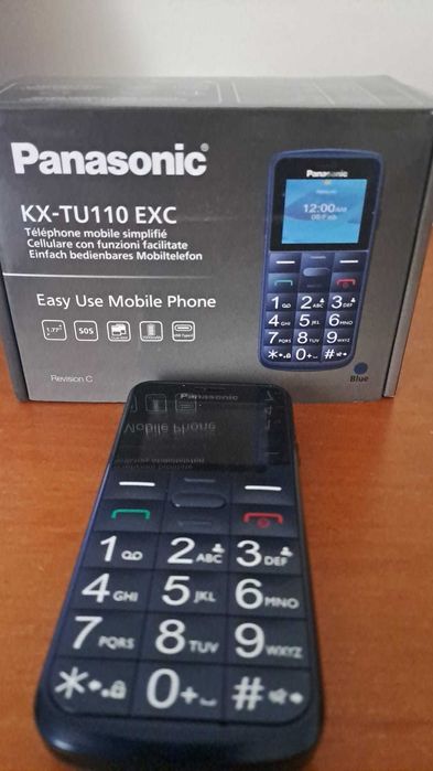 Panasonic KX-TU110 EXC Senior/Elderly Mobile Phone, New + Warranty64737819020417121