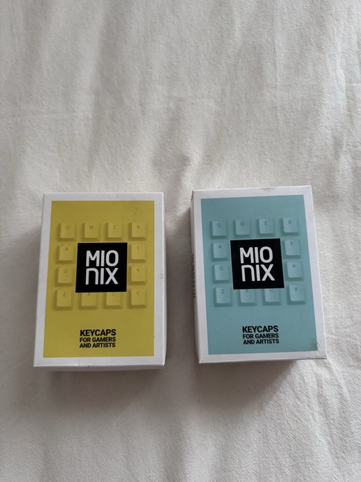 Nowe klawisze Mionix Keycaps do klawiatury Cherry MX | French Fries + Ice Cream