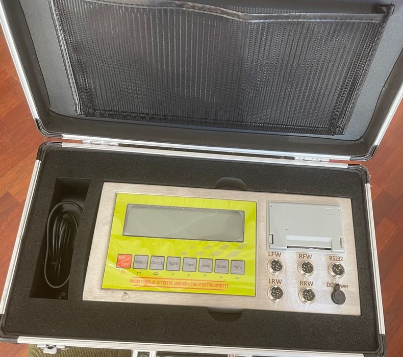 Przenośny miernik ważenia MWI01- waga najazdowa