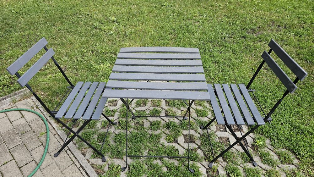 Stół i 2 krzesła Ikea Tarno