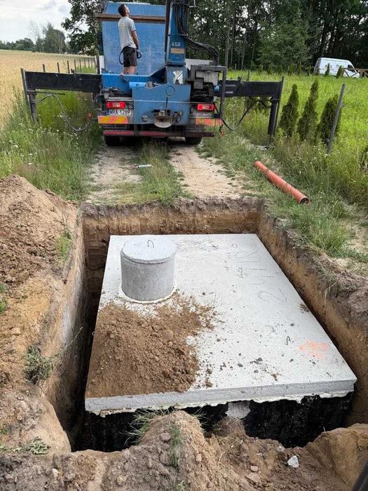 Zbiorniki betonowe na szambo, deszczówkę