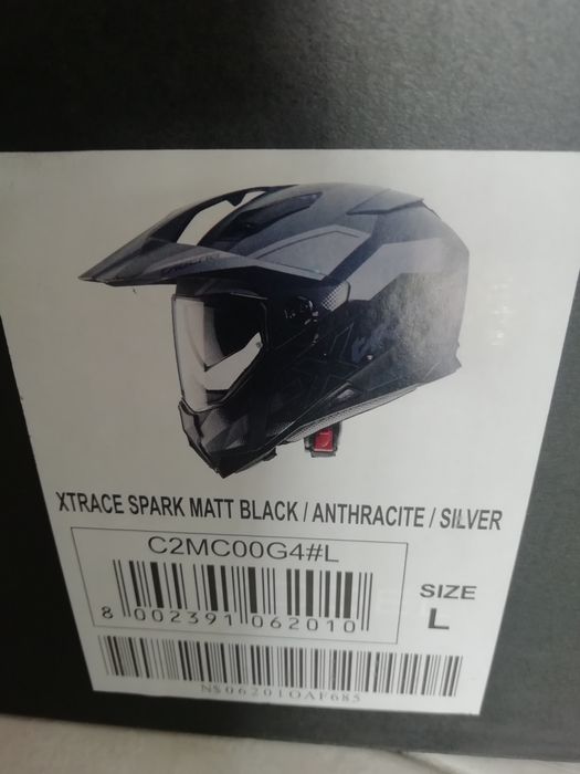 Capacete Caberg Xtrace Spark L NOVO!!!