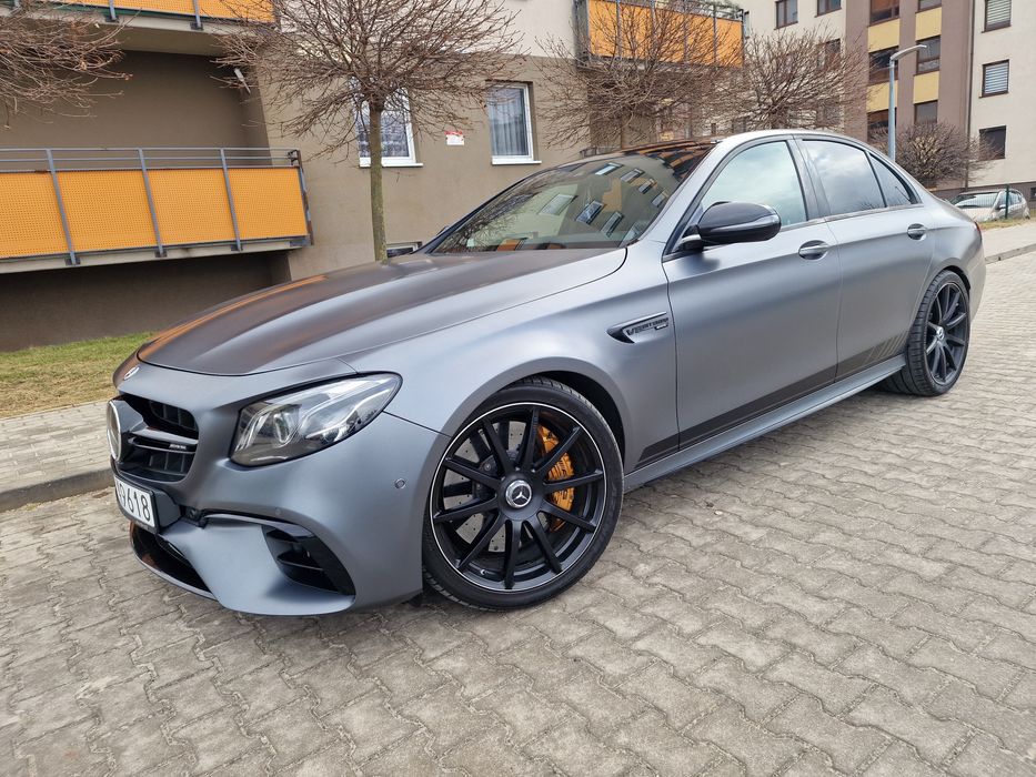 Mercedes-Benz AMG E63s EDITION1 700KM Salon PL 2017r ZAMIANA