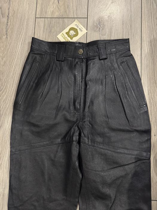 Брюки із натуральної шкіри нові з етикетками