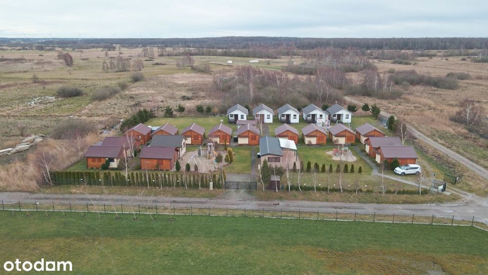 Działka nad morzem, w Bobolinie, wraz z 5 domkami - Widok 4