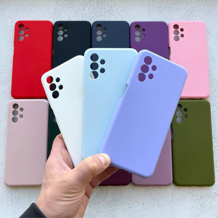 Чохол Silicone case ТОП якість Samsung A13 | Чехол Самсунг Гелекси А13