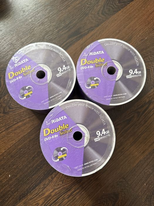 Продам DVD Диски>DVD-R 9,4GB DoubleSided