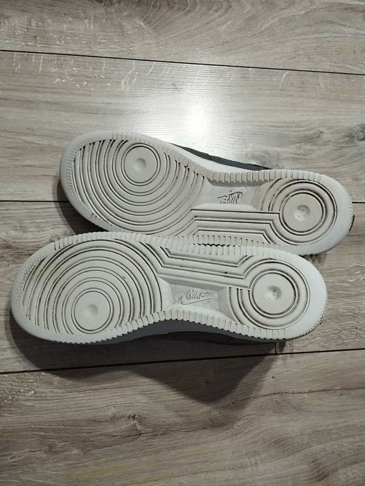 Nike Air Force 1 Low LV8 Smoke Grey Red Reflective Swoosh 46