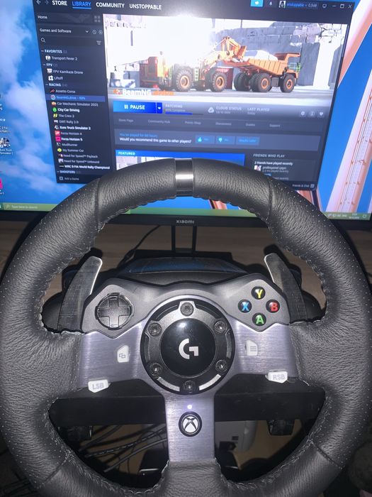 продам руль logitech g 920