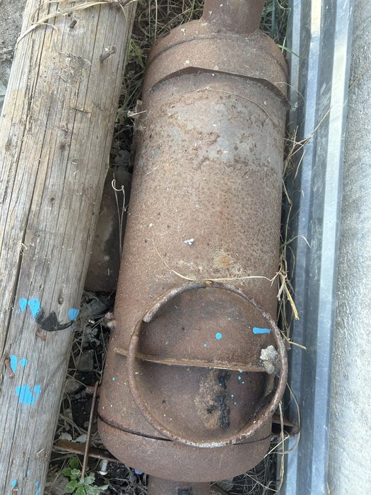 Буржуйка с балона