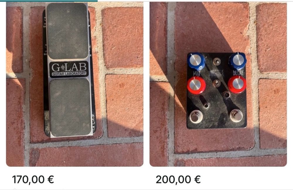 Vários Pedais de efeitos64176323121665120