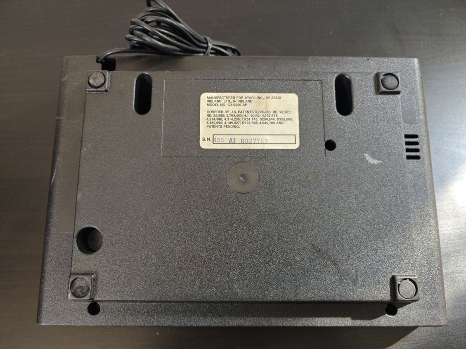 Atari 2600 Preta (Para Peças/Reparação)