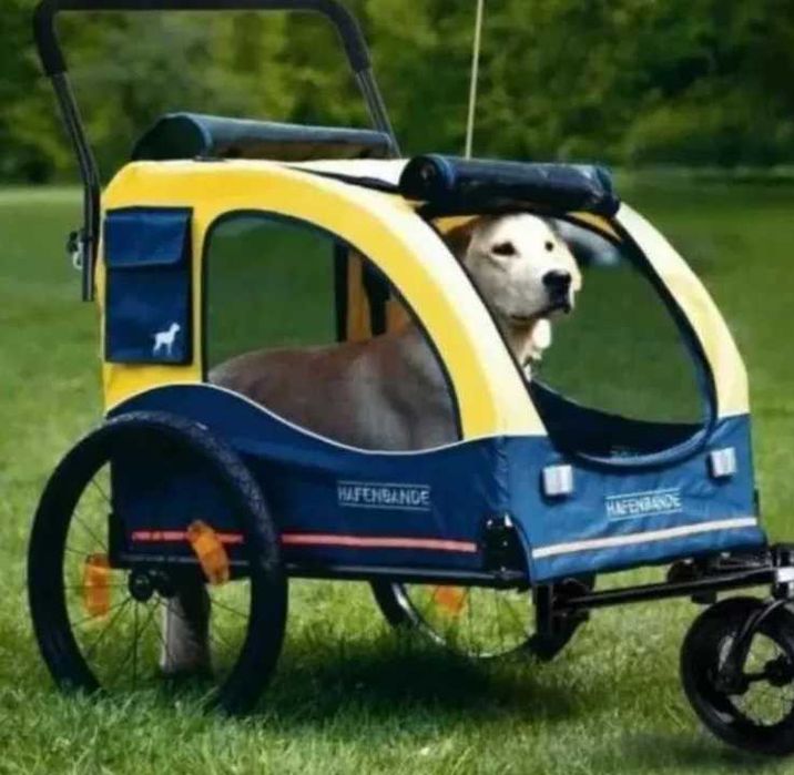 Przyczepka rowerowa wózek dla psa Cabby HAFENBANDE  L