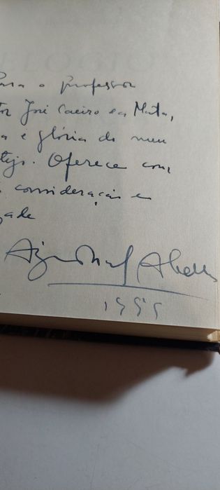 Elogio da Província - Azinhal Abelho (1ª edição, Assinado pelo autor)