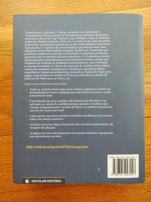 Termodinâmica Aplicada - Edmundo Gomes de Azevedo