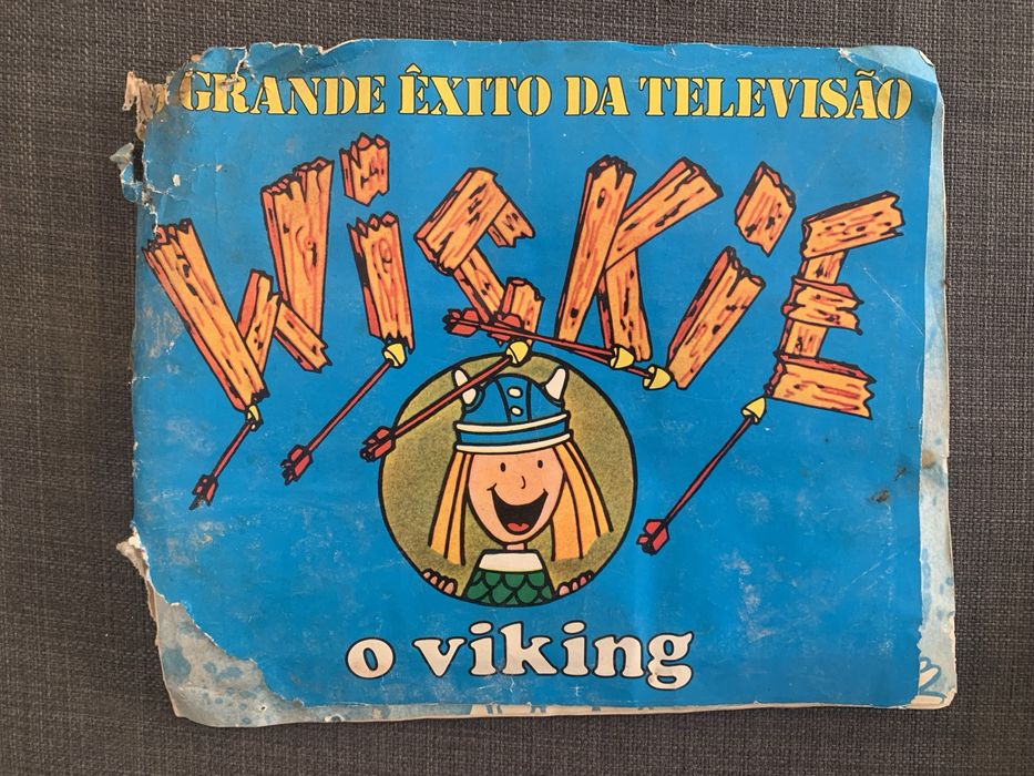 Caderneta de Cromos Vintage o Viking de 1975