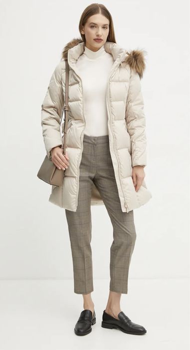 Брюки в клетку MANGO basic