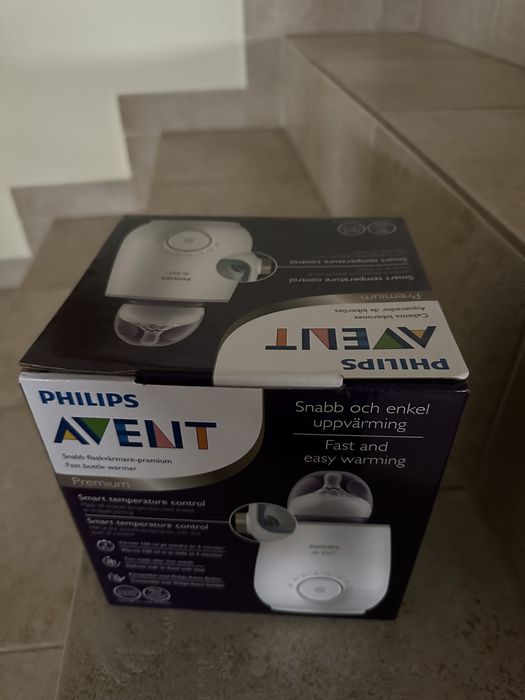 Aquecedor biberões Philips novo