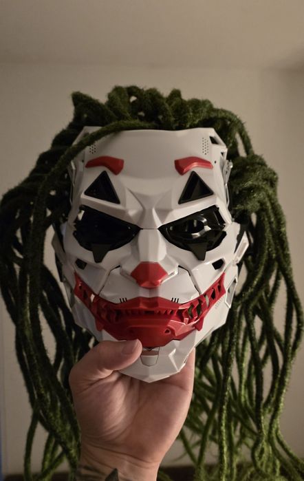 Maska Joker Cyberpunk Cosplay, nowa