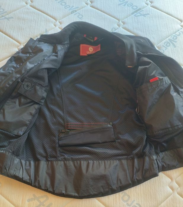 Casaco moto com reforços