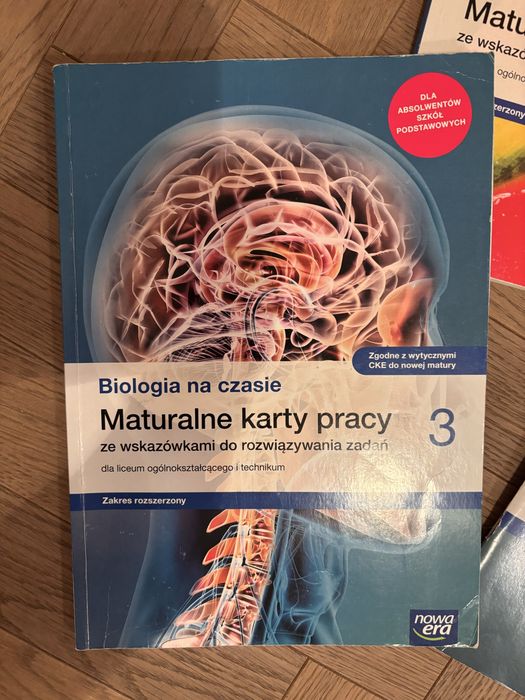 Zestaw kart pracy Biologia rozszerzona Nowa Era liceum