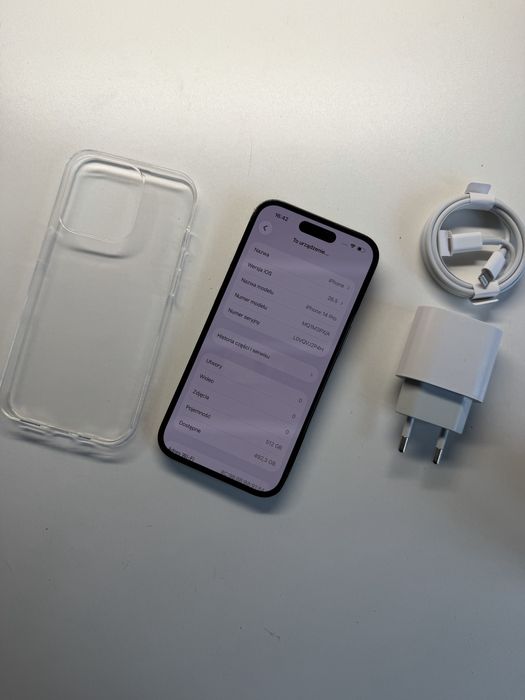 iPhone 14 Pro 512gb czarny bateria 100% komplet