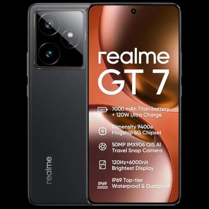 Realme GT7 Novo Completo na Caixa garantia + de 1 Ano