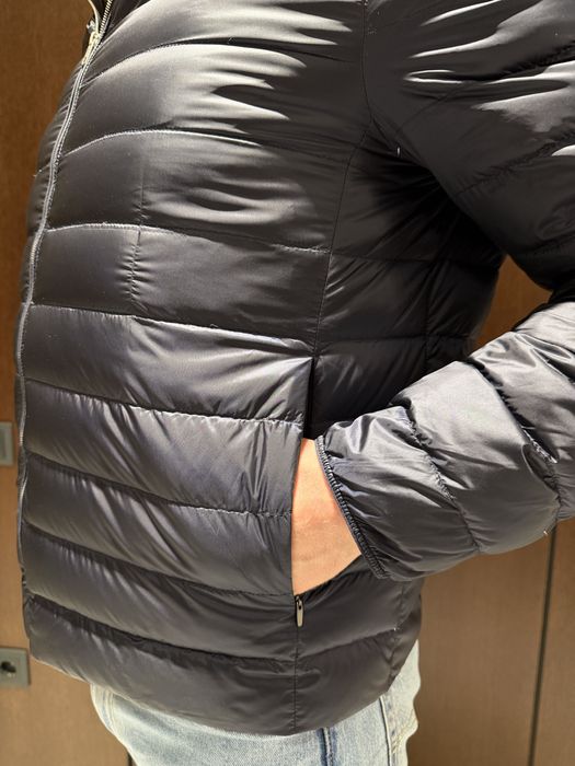Легкий пуховик Massimo Dutti L темно синій