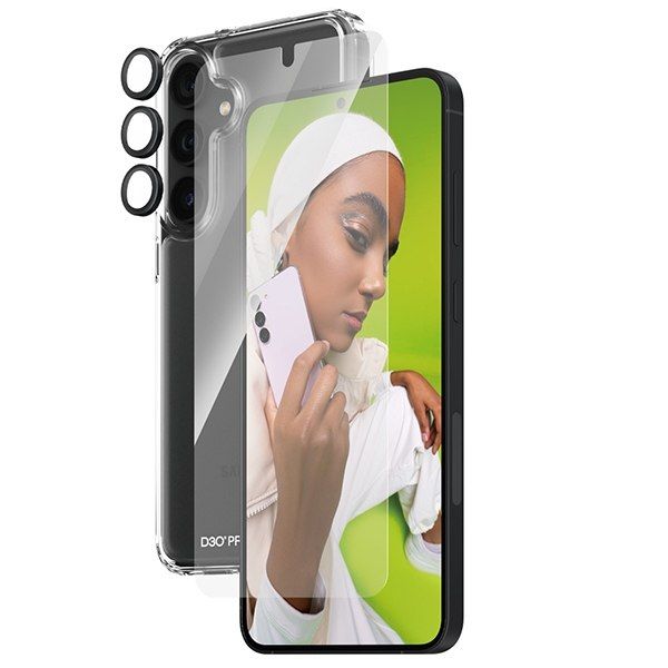PanzerGlass Bundle 3in1 Sam S24+ S926Hardcase + Screen Protector + Camera Lens B1211+7351