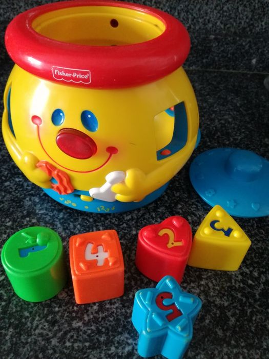 Lote de 4 brinquedos : Chico, Pré-natal e Fisher Price