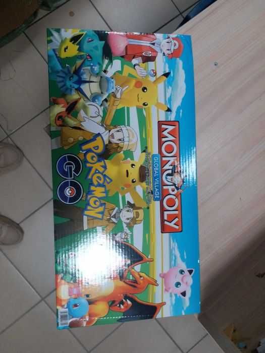 Gra rodzinna monopoly pokemon