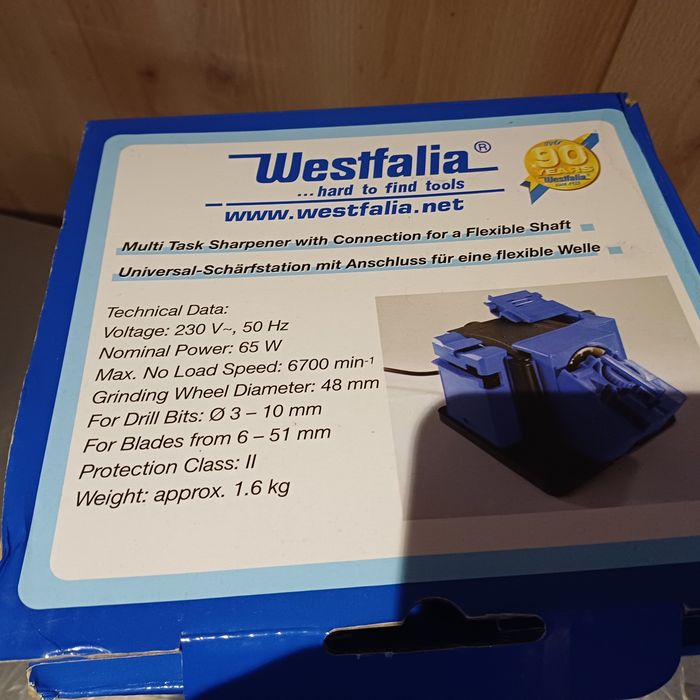 Nowa ostrzalka elektryczna Westfalia