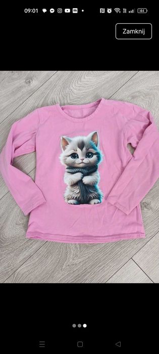 Bluzeczki długi rękaw