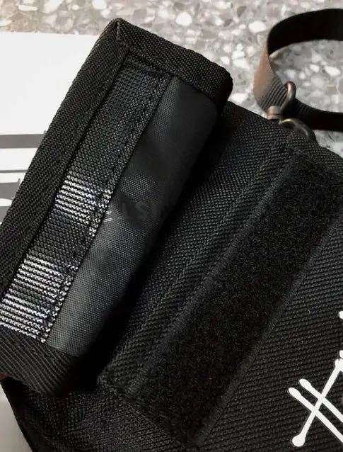 Stussy чорна сумка месенджер стусі барсетка на плече чоловіча барсетка