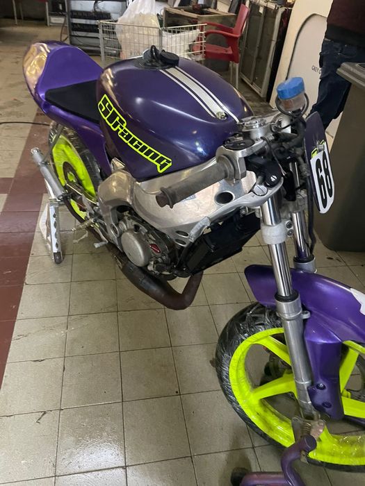 Aprilia 80c preparada para comoetição