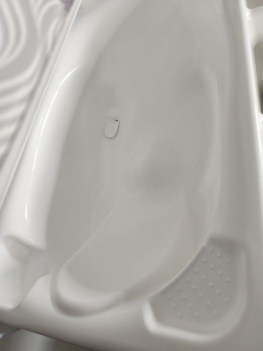 Banheira com trocador