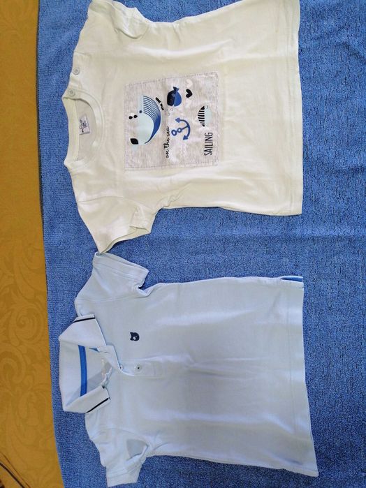 Polo e t-shirt, Prenatal, 12-18 meses