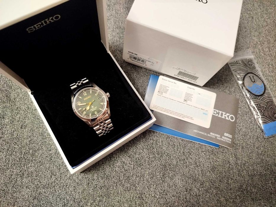 б.в. Baby Alpinist Seiko SPB155 + Uncle, made in Japan 6R35 годинник