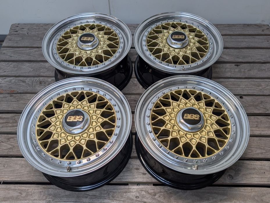 Oryginalne felgi BBS 15" 5x112 RS222 Mercedes W124 W201  VW Seat