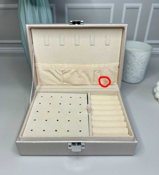 Шкатулка для прикрас 17х12х5,5 см Органайзер для біжутерії УЦІНКА!!!