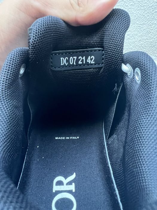 Dior B30 Black/White – Tamanho 42 – Com Caixa
