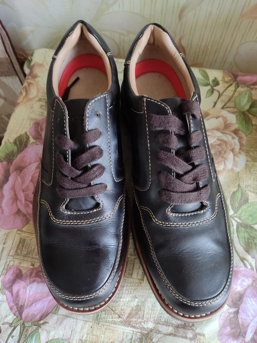 Мужские кожаные туфли.