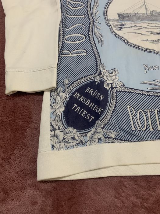 Camisola de malha de mulher “Pull&Bear” tamanho M creme com estampado