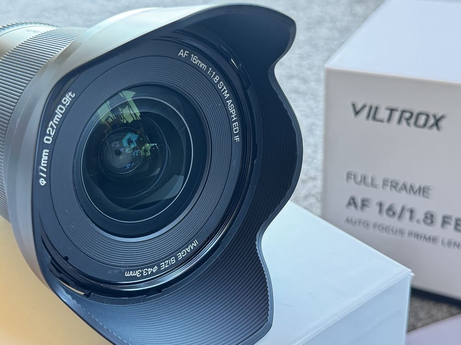 Viltrox AF 16mm f/1.8 - Sony E mount - Garantia