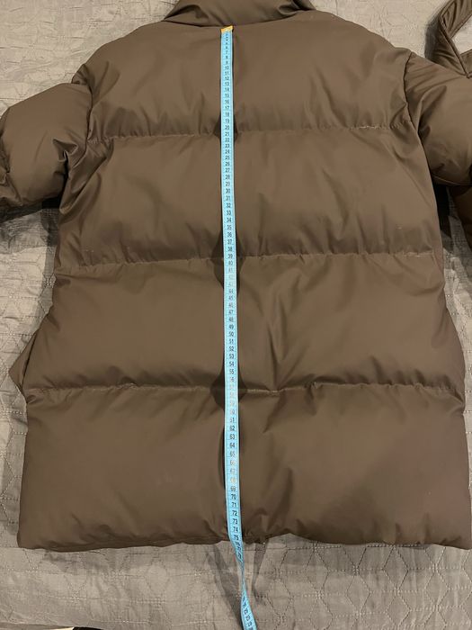 Зимовий пуховик темний шоколад