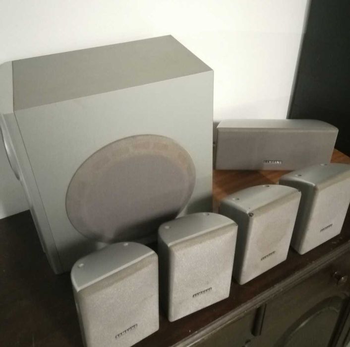 Colunas dvd home cinema